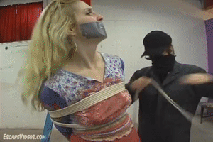 xsiteability.com - Ashley Brooks Tied To Iron Beam thumbnail